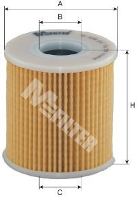 Öljynsuodatin MFILTER TE 639