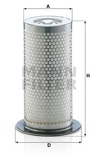 Suodatin, paineilma MANN-FILTER LE 43 001 x