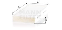Raitisilmasuodatin MANN-FILTER CU 23 005-2