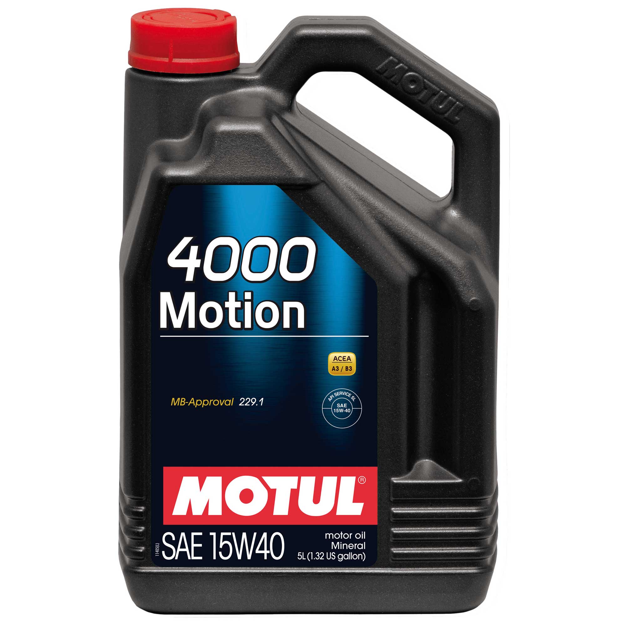 Moottoriöljy MOTUL 4000 MOTION 15W40 5L
