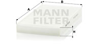 Raitisilmasuodatin MANN-FILTER CU 2956