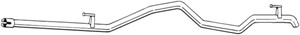 Pakoputki, Takana, VW LT 28-46 Flak/chassi II, LT 28-46 Skåp II, 2D0253681AD