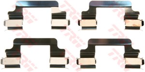 Tarvikesarja, jarrupala, Etuakseli, CITROËN C8, FIAT ULYSSE, 7551779, 95701779