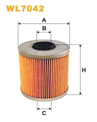 Öljynsuodatin WIX FILTERS WL7042