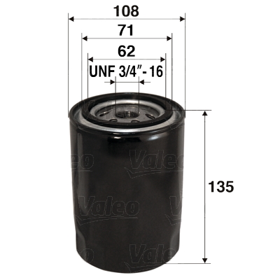 Öljynsuodatin VALEO 586059