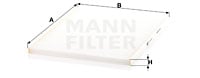 Raitisilmasuodatin MANN-FILTER CU 28 004