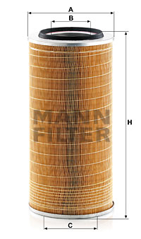 Ilmansuodatin MANN-FILTER C 24 650/8