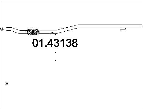 Pakoputki MTS 01.43138