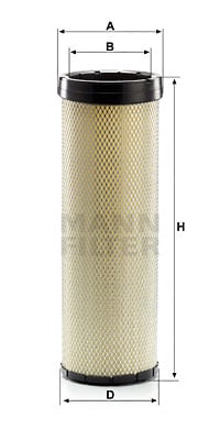Toisioilmasuodatin MANN-FILTER CF 1720