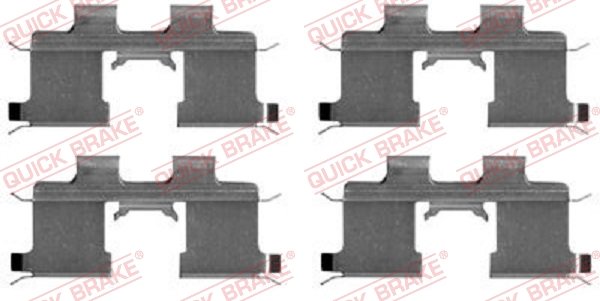 Tarvikesarja, jarrupala QUICK BRAKE 109-1667