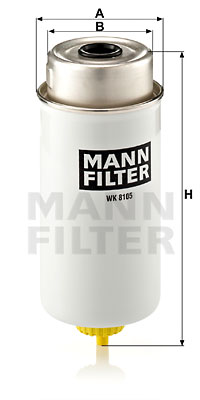 Polttoainesuodatin MANN-FILTER WK 8105