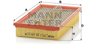 Ilmansuodatin MANN-FILTER C 29 126/3