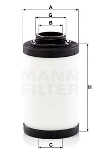 Suodatin, paineilma MANN-FILTER LE 4022