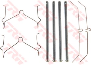 Tarvikesarja, jarrupala, Etuakseli, TOYOTA LAND CRUISER, LAND CRUISER 100, LAND CRUISER 90, 04409-84000