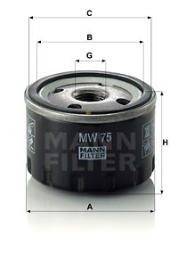 Öljynsuodatin, BMW i3 [I01], 11 41 7 673 541, 11 42 7 673 541
