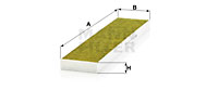 Raitisilmasuodatin MANN-FILTER FP 5480