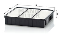 Ilmansuodatin MANN-FILTER C 2335