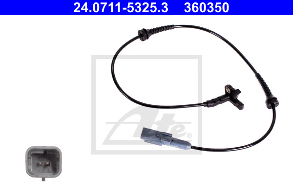 ABS-anturi ATE 24.0711-5325.3