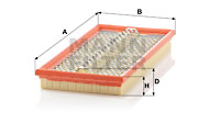 Ilmansuodatin MANN-FILTER C 3388