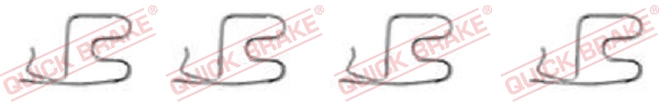Tarvikesarja, jarrupala QUICK BRAKE 109-1219