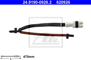 Kulumisenilmaisin, jarrupala, Etuakseli, PORSCHE 911, 911 Cabriolet, 993 612 368 00