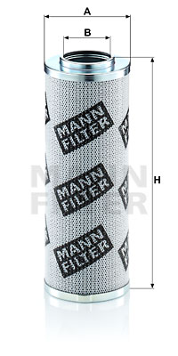 Suodatin, työhydrauliikka MANN-FILTER HD 8002