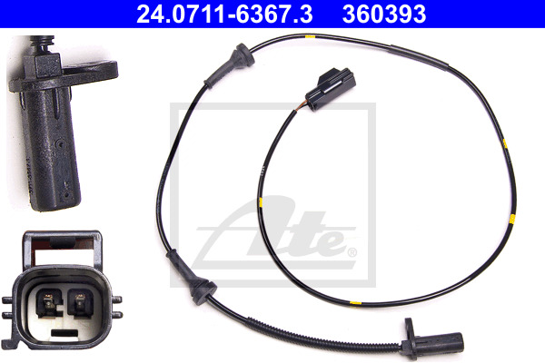 ABS-anturi ATE 24.0711-6367.3
