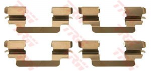 Tarvikesarja, jarrupala, Etuakseli, Taka-akseli, CITROËN C8, LANCIA THESIS, PEUGEOT 807, 4211230, 4321230, 95712300