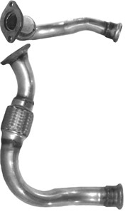 Pakoputki, Edessä, RENAULT CLIO Skåp/halvkombi II, KANGOO, KANGOO Express, 7700414976