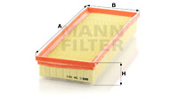 Ilmansuodatin MANN-FILTER C 38 001