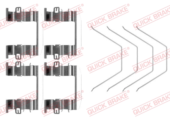 Tarvikesarja, jarrupala QUICK BRAKE 109-0016