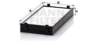 Raitisilmasuodatin MANN-FILTER CU 2941-2
