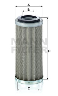 Suodatin, työhydrauliikka MANN-FILTER HD 5002