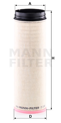 Toisioilmasuodatin MANN-FILTER CF 19 002