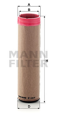 Toisioilmasuodatin MANN-FILTER CF 1141/2