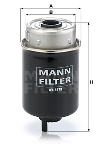 Polttoainesuodatin MANN-FILTER WK 8179