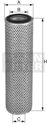Suodatin, työhydrauliikka MANN-FILTER HD 15 174/1 x
