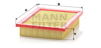 Ilmansuodatin MANN-FILTER C 2496
