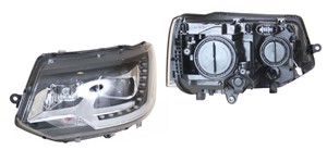 Ajovalo, Vasen, VW MULTIVAN V, TRANSPORTER Buss V, TRANSPORTER Flak/chassi V, TRANSPORTER Skåp V, 7E5 941 017, 7E5941017A, 7E5941017B