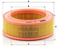 Ilmansuodatin MANN-FILTER C 1833