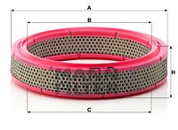 Ilmansuodatin, ISUZU,TOYOTA,VW, 17801-08010, 17801-35020, 17801-35020-83, 17801-55020, 8-94376-353-0, 8-94376-355-0, 94376335, 94376353,