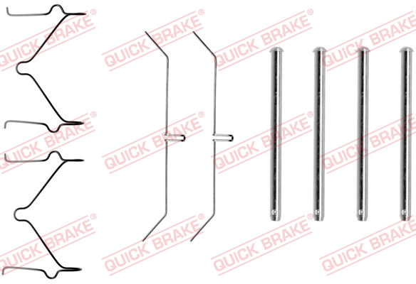 Tarvikesarja, jarrupala QUICK BRAKE 109-1129