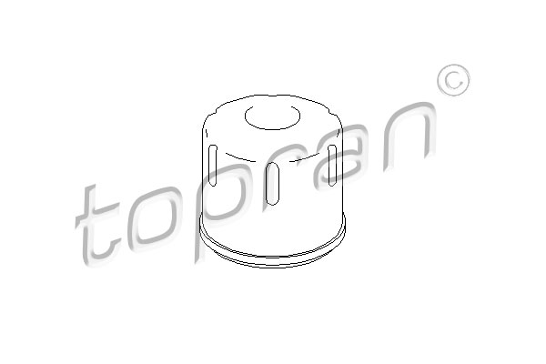 Öljynsuodatin TOPRAN 700 329