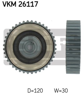 Ohjainrulla, hammashihna, OPEL,RENAULT, 82 00 043 325, 82 00 125 710, 82 00 548 227
