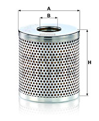 Suodatin, työhydrauliikka MANN-FILTER HD 7003 KIT