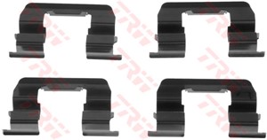 Tarvikesarja, jarrupala, Etuakseli, HYUNDAI ATOS, 58116-68000