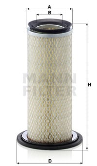 Ilmansuodatin MANN-FILTER C 11 004
