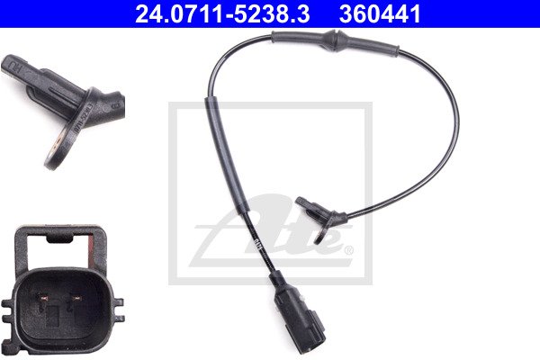 ABS-anturi ATE 24.0711-5238.3