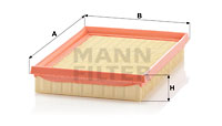 Ilmansuodatin MANN-FILTER C 2345/1