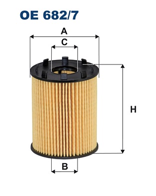 Öljynsuodatin FILTRON OE 682/7